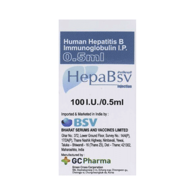 Hepabsv 100IU Injection