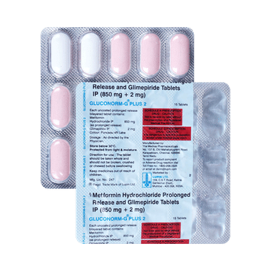 Gluconorm-G Plus 2 Tablet PR