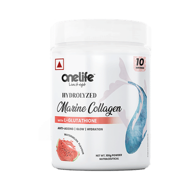OneLife Hydrolyzed Marine Collagen Powder Watermelon