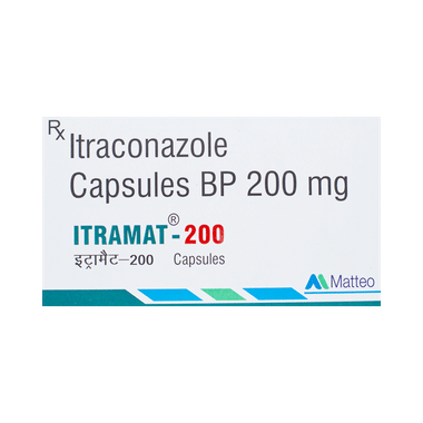 इट्रामैट 200 कैप्सूल