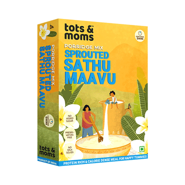 Tots And Moms Organic Porridge Mix Sprouted Sathu Maavu