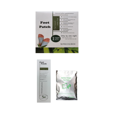 Agarwals Premium Swadeshi Herbal Organic Detox Foot Patch (10 Each)
