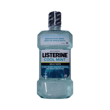 Listerine Mouth Wash Cool Mint Mild Taste