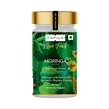 Kapiva Ayur Foods Moringa Plus | Helps In Detoxification Capsule