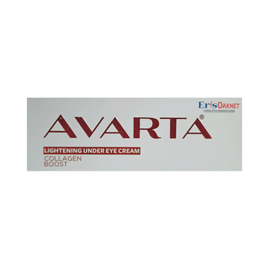 Avarta Lightening Under Eye Cream | For Collagen Boost & Eye Care