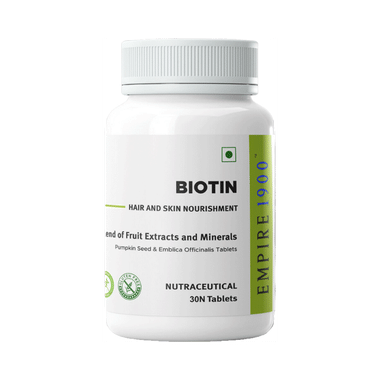 EMPIRE 1900 Biotin|Hair and Skin Nourishment|Biotin Supplement|Skin and Hair Supplement