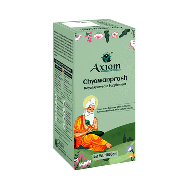 Axiom Chyawanprash Royal Ayurvedic Supplement | For Immunity, Detoxification & Antioxidant Support