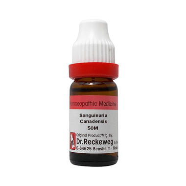 Dr. Reckeweg  Sanguinaria Canadensis Dilution 50M CH