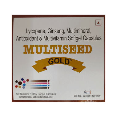 Multiseed-Gold Softgel Capsule