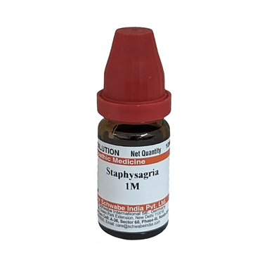 Dr Willmar Schwabe India Staphysagria Dilution 1M