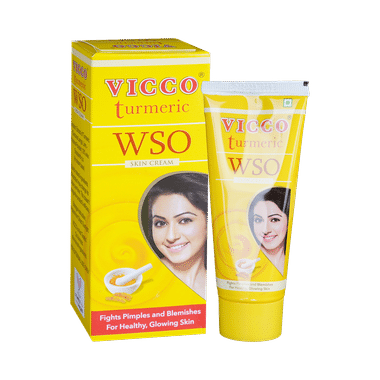 Vicco Turmeric Wso Skin Cream | Fights Pimples & Blemishes