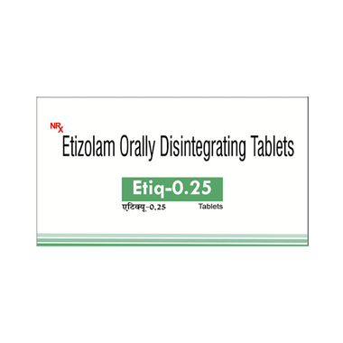 Etiq 0.25 Orally Disintegrating Tablet