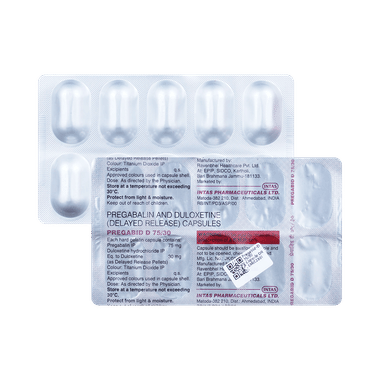 Pregabid-D 75/30 Capsule DR