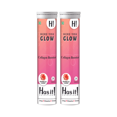 Has It Here You Glow Tablet (20 Each) Watermelon