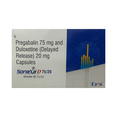 Sonaxa D 75mg/20mg Capsule