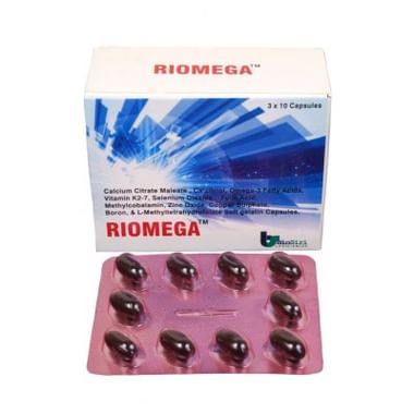 Riomega Soft Gelatin Capsule