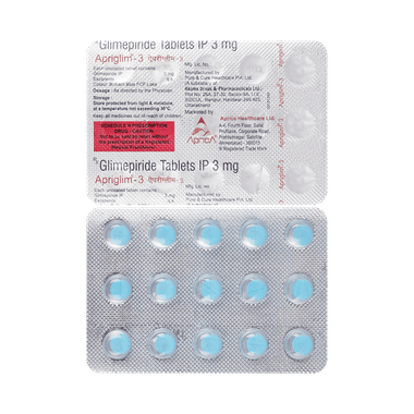 Apriglim 3 Tablet
