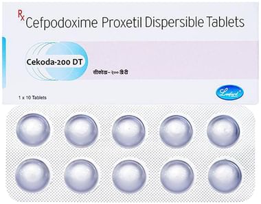 Cekoda 200mg Tablet DT