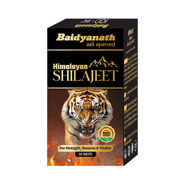 Baidyanath Himalayan Shilajeet Tablet | For Strength & Stamina