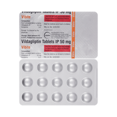 Vibite 50mg Tablet