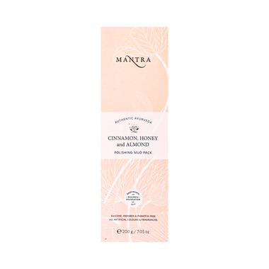 Mantra Cinnamon Honey And Almond Polishing Mud Pack