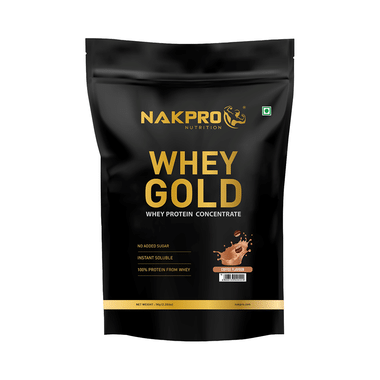 Nakpro Nutrition Whey Protein Gold For Muscle Support | Flavour Coffee