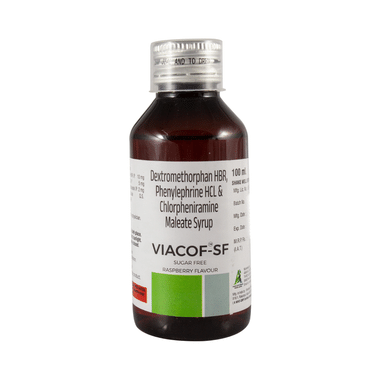Viacof-SF Syrup Raspberry Sugar Free