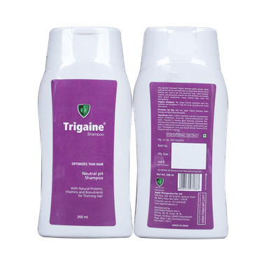 Trigaine Neutral PH Shampoo | Optimises Thin Hair