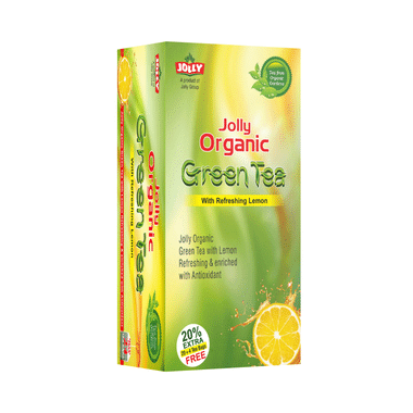 Jolly Organic Green Tea With Refreshing Lemon