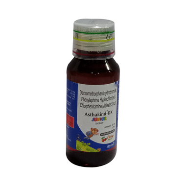 Asthakind-DX Junior Syrup Cherry