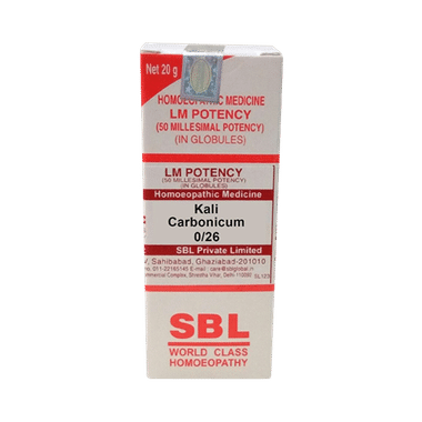 SBL Kali Carbonicum 0/26 LM