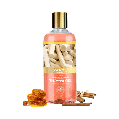 Vaadi Herbals Divine Honey & Sandal Shower Gel