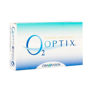 Alcon O2 Optix Breathable Contact Lens Optical Power -5.75 Transparent Spherical