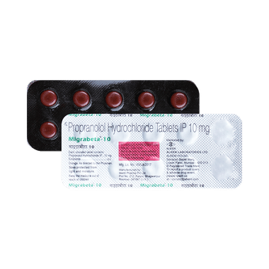 MigraBETA 10mg Tablet