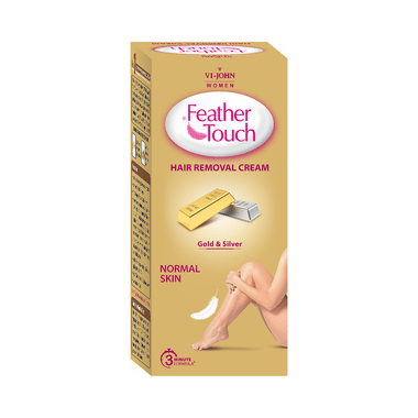 Vi-John Feather Touch Hair Removal Cream Gold & Silver