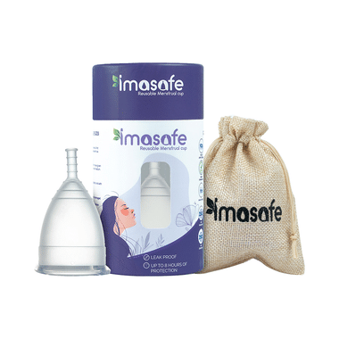 Imasafe Reusable Menstrual Cup Transparent Small