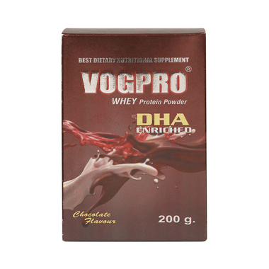 Vogue Wellness Vogpro Whey Protein Powder With Vitamins, For Boost Stamina, Strength, Muscle Growth (200gm Each) Chocolate