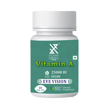 Xovak Pharmtech Vitamin A Veg Capsule