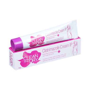 Clean and Dry Intimate Clotrimazole Cream