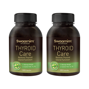 Swaarnim Ayurevda Thyroid Care Capsule (120 Each)