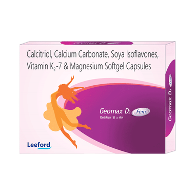 Geomax-D3 Fem Softgel Capsule
