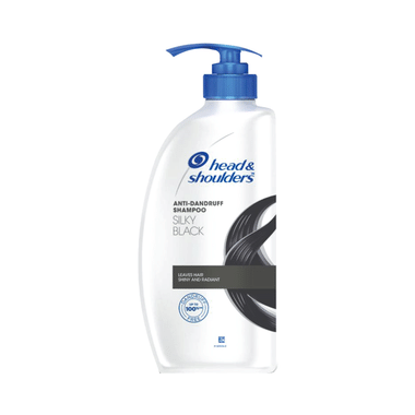 Head & Shoulders Silky Black Anti-Dandruff Shampoo | For Hair Care