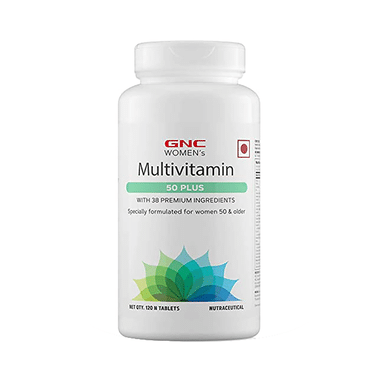 GNC Women's Multivitamin 50 Plus | For Joints & Anti-Ageing Support | Tablet
