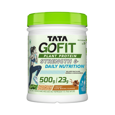 Tata Creamy Cafe Mocha Gofit Plant Protein Powder