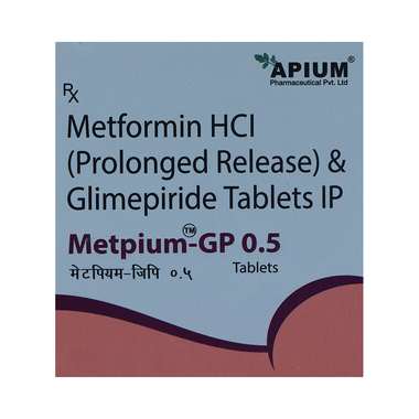 Metpium-GP 0.5 Tablet PR