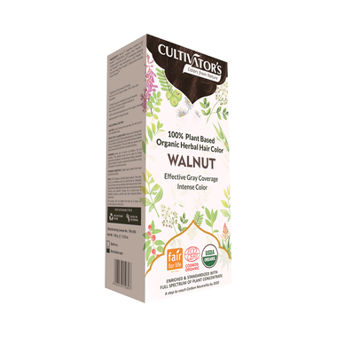 Cultivator's Organic Herbal Hair Color Walnut