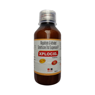 Xplocid Gel Suspension Mango Sugar Free