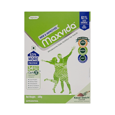 Maxvida Supplement For Haemoglobin Formation & Immunity | Flavour Kesar Elaichi Powder