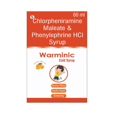 Warminic Cold Syrup Orange