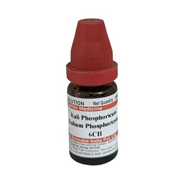 Dr Willmar Schwabe India Kali Phosphoricum Dilution 6 CH